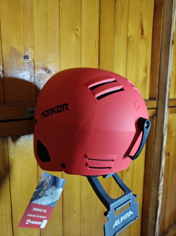 PRILBA MARKER SQUAD JR RED 47-51CM